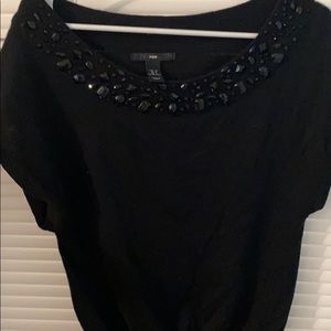 Jewel black sweater